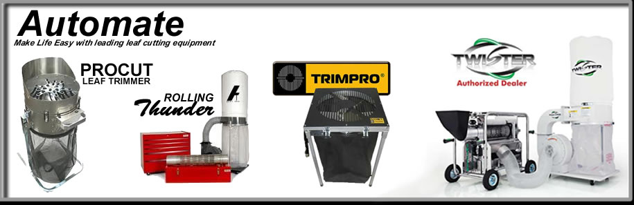 commercial trimming machines, procut, rolling thunder, trimpro, twister
